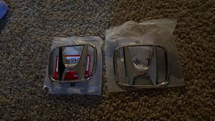 OEM Factory Honda Civic Front & Rear Emblems – 2024