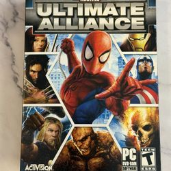 Marvel Ultimate Alliance For PC DVD Video Game