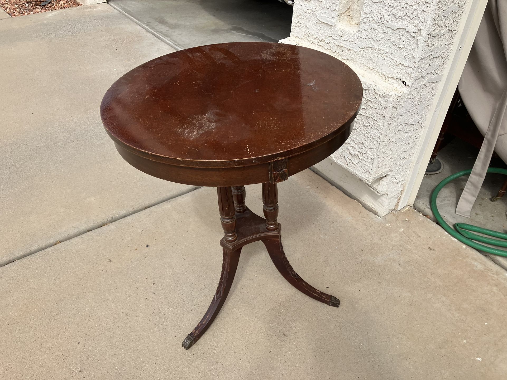 Antique Lamp Table