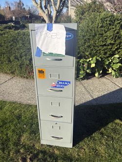 Metal Retro File Cabinet