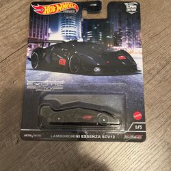 Black Lamborghini Chase
