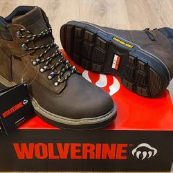 Wolverine Work Boots Size 11.5 For Men 