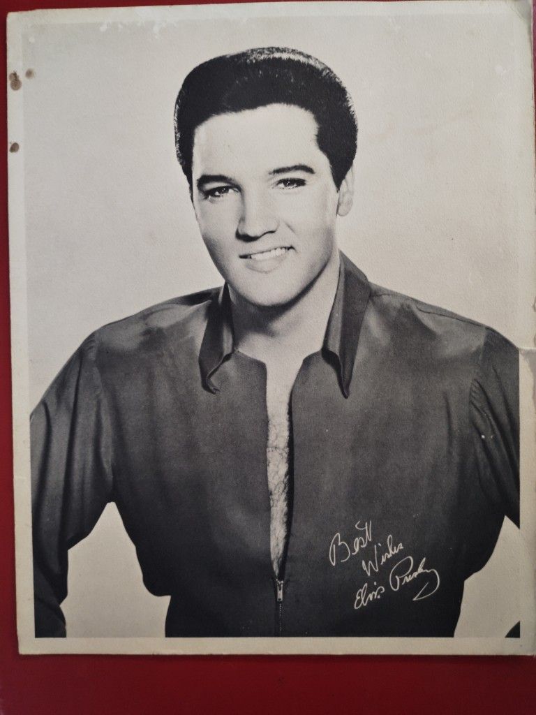 Vintage Elvis Photograph