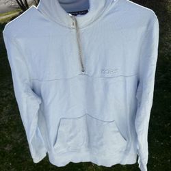 MICHAEL KORS Cotton Long-Sleeve Polo Shirt light blue