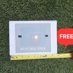 DOG PICTURE FRAME 