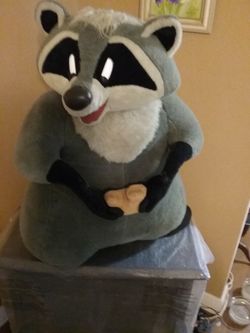 DISNEY NEEKO RACCOON PLUSH FROM POCAHONTAS