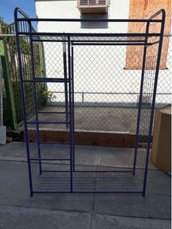 Rack with shelves