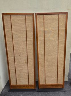 Magnepan Magneplanar MG-1 Vintage MCM speakers - Audiophile HiFi Flat Panel 70's
