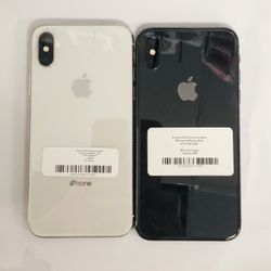 Factory unlocked iPhone x 64 gb, excellent conditions store warranty 