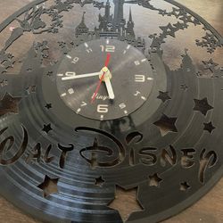 Disney vinyl Walt Disney Castle Clock 