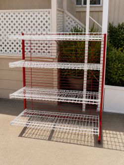 4 Tier Metal Shelf