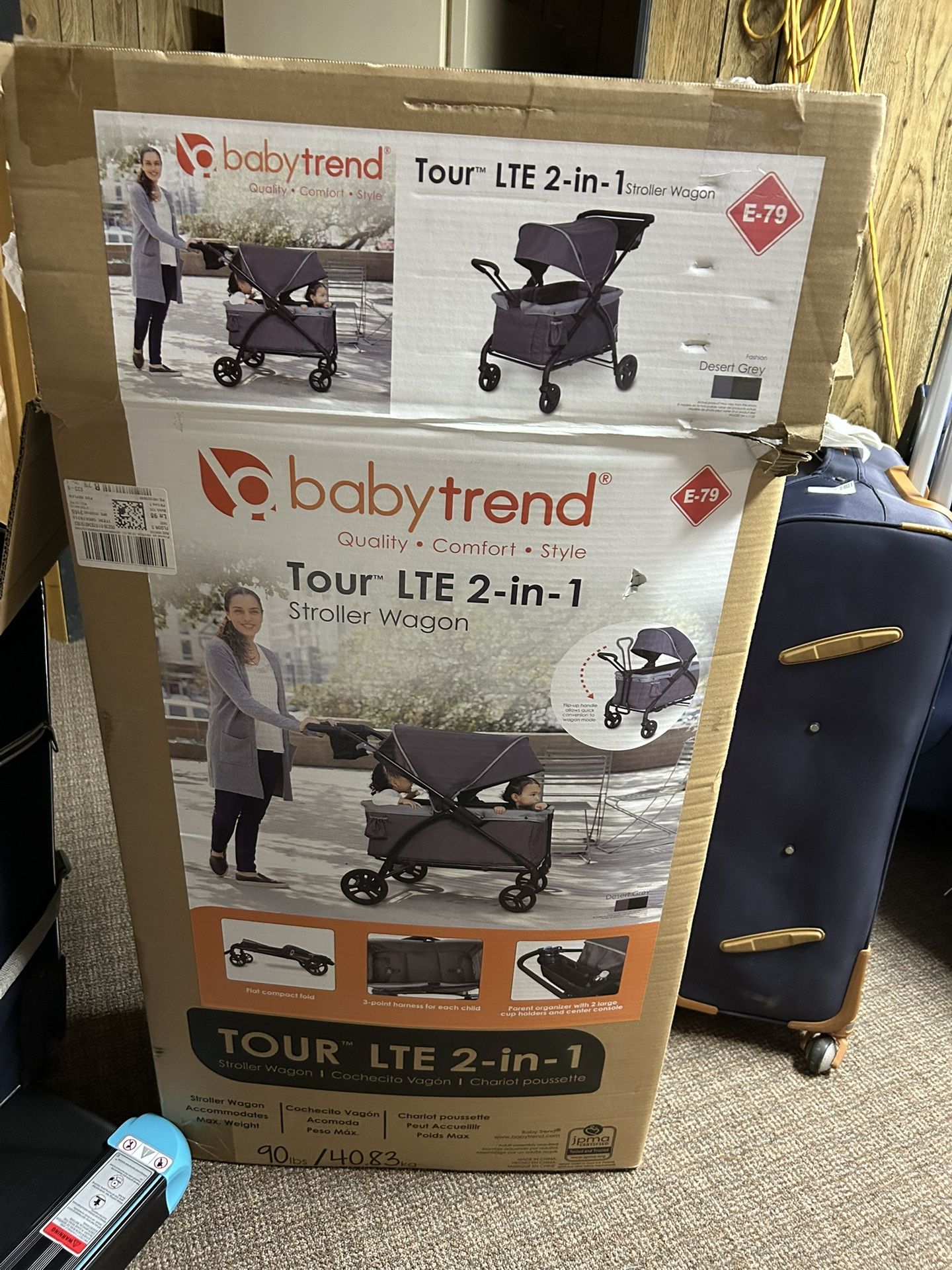 Babytrend LTE 2- in-1 stroller Wagon 