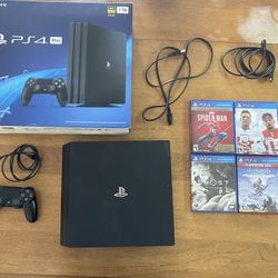 Sony PlayStation 4 Pro 1TB Console - Black (PS4 Pro) for Sale in