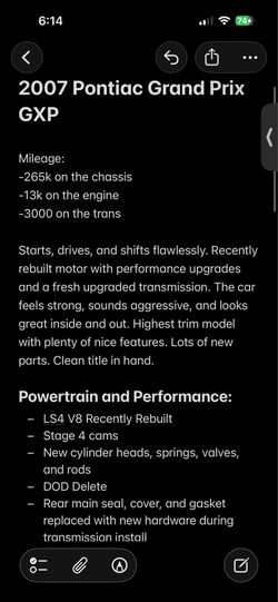 2007 Pontiac Grand Prix