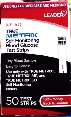 True metric 50 ct strips