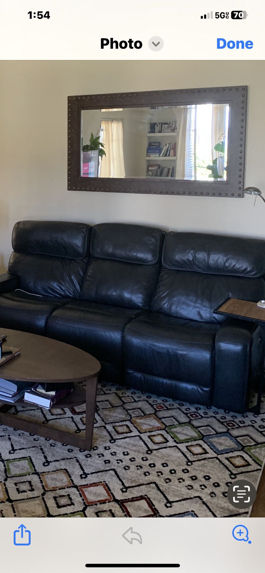 Grey Recliner Sofa/couch
