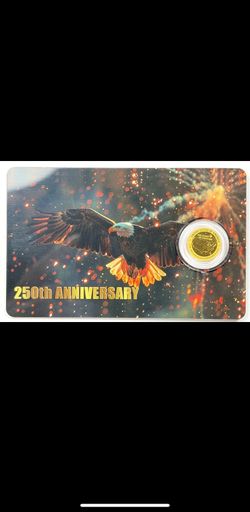 250th Anniversary Gold Coin