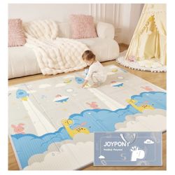 Extra Large Thick Baby Play Mat - 79x71”