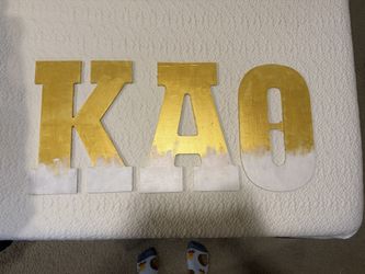 KAO WOODEN LETTERS