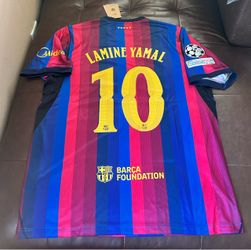 Barcelona Lamine Yamal jersey