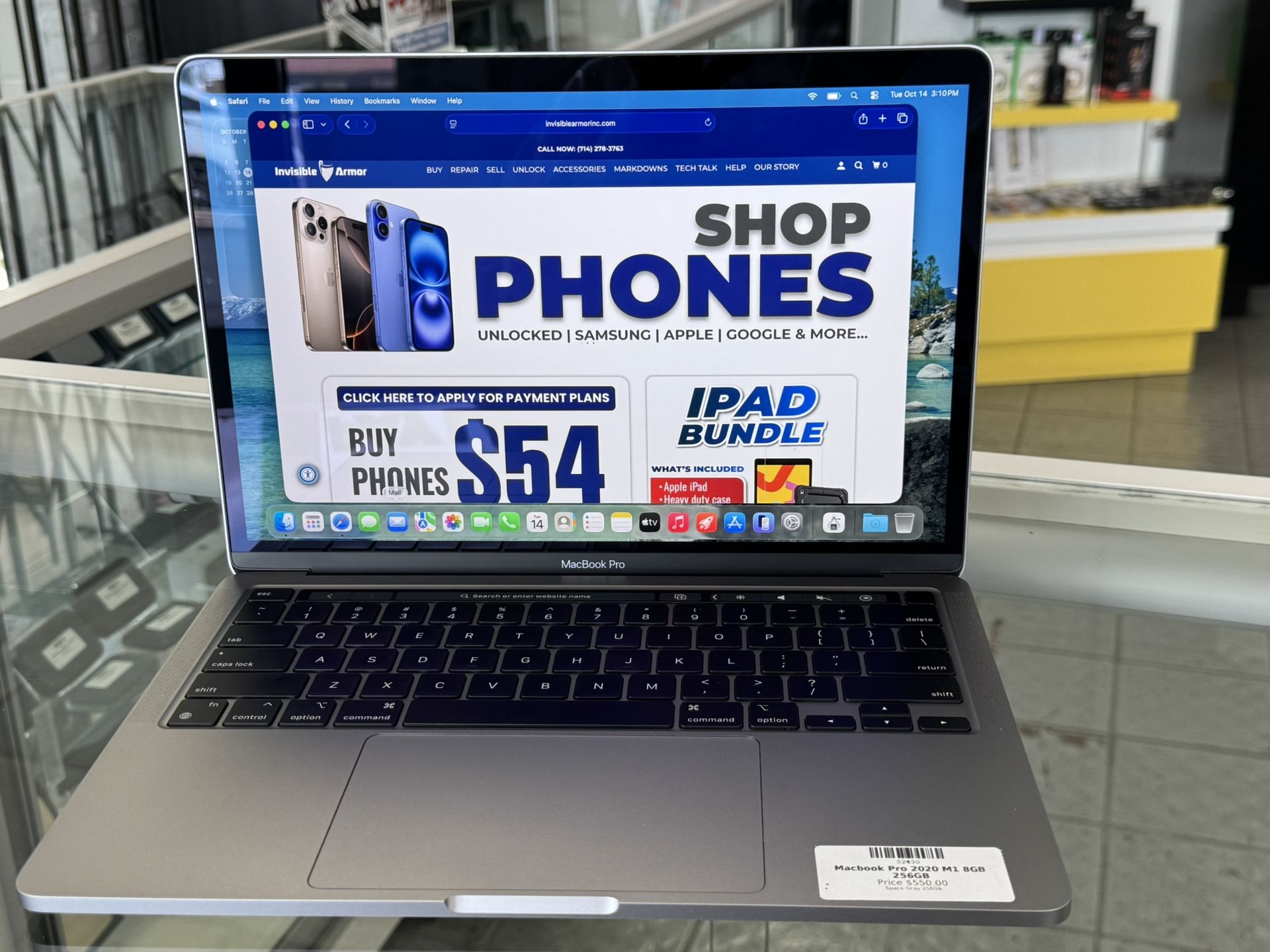 Apple MacBook Pro 2020 M1 8GB 256gb