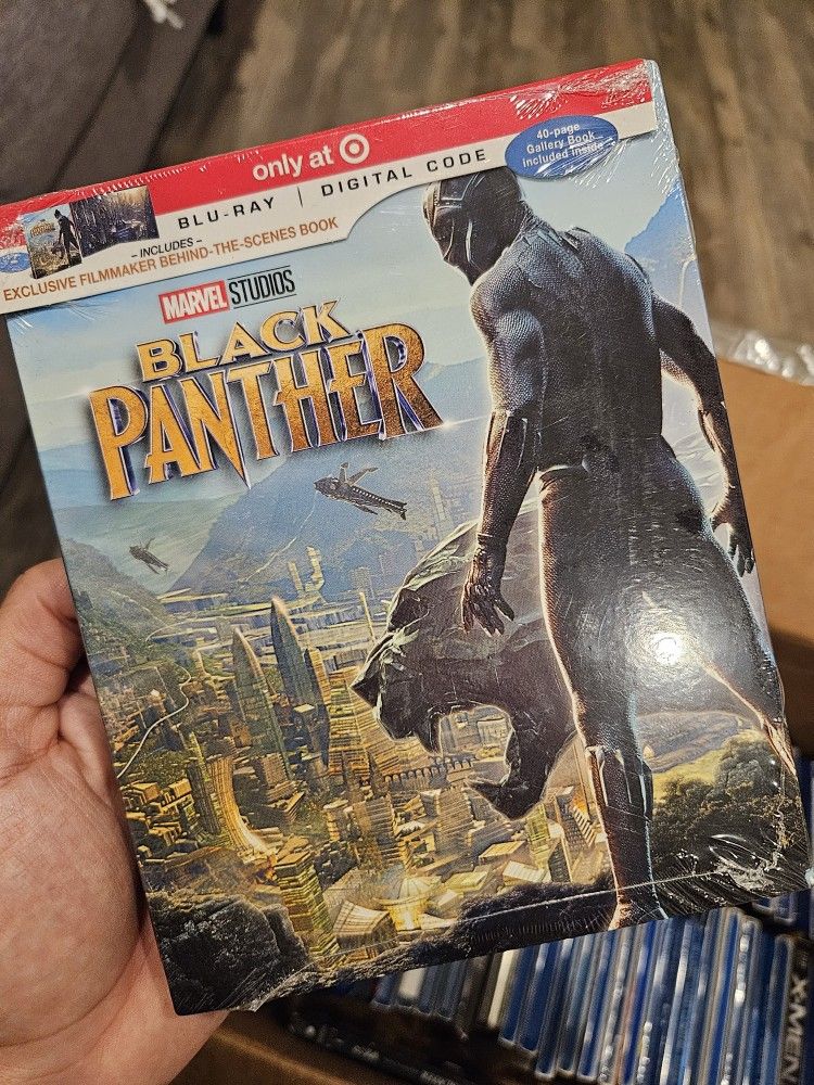Black Panther Blu Ray Sealed