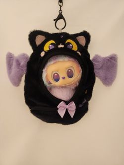 HALLOWEEN LABUBU/LAFUFU BAT COSTUME (DOLL INCLUDED)
