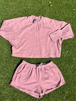 Vuori Sunnyside Short Burnt Blush Clay Pink Organic Cotton Women Small