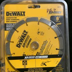 Dewalt 6in Diamond Tuck Pointing Blade for concrete & mortar