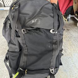 REI Hiking Backpack And Hiking Polls 