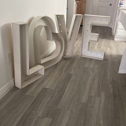 Wood Letters