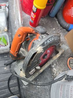 Ridgid Circular Saw
