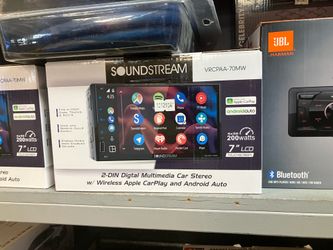 Soundstream apple carplay and android auto stereo 199.99