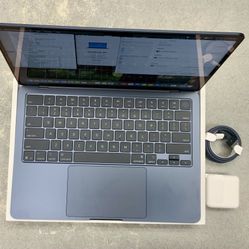 Open Box Apple MacBook Air 13 Inch Laptop M4 Chip 16 GB Memory 256 Storage Notebook A2340 Wifi Bluetooth Keyboard Lightweight USB-C Liquid Retina