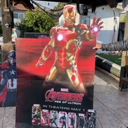 Life Size Avenger Cut Outs