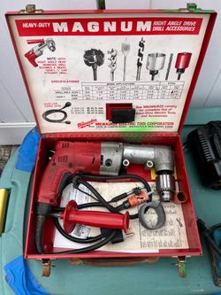 Milwaukee magnum right hand drill