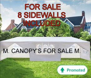 10'x30' Party Tent, Outdoor Wedding Canopy Tent with  Removable Sidewalls, Waterproof Heavy Duty Gazebo Shelter for Parties BBQ Events Garden Backyard