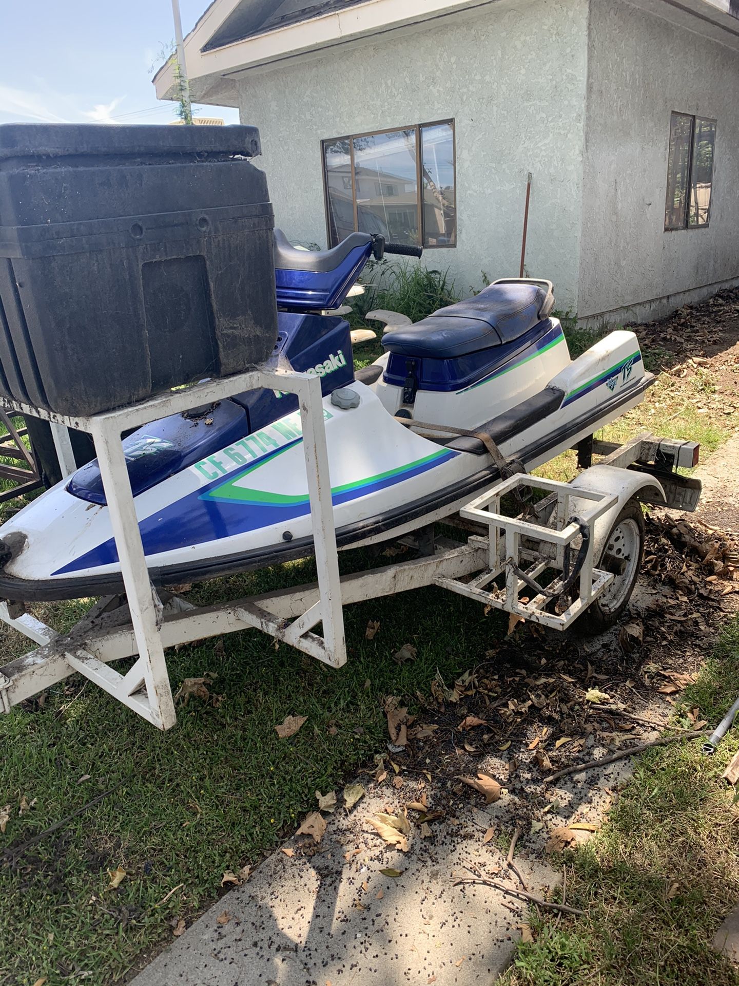 Free jet ski and trailer 1992 first come first serve!