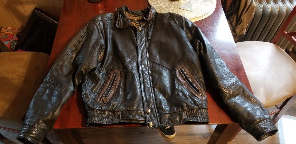 Reed Sportswear Genuine Leather Jacket Size R42