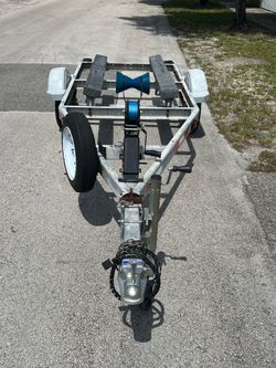 Jet Ski Trailer Galvanized
