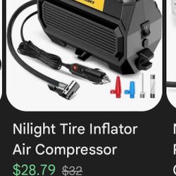 Car Tire Air Compressor 