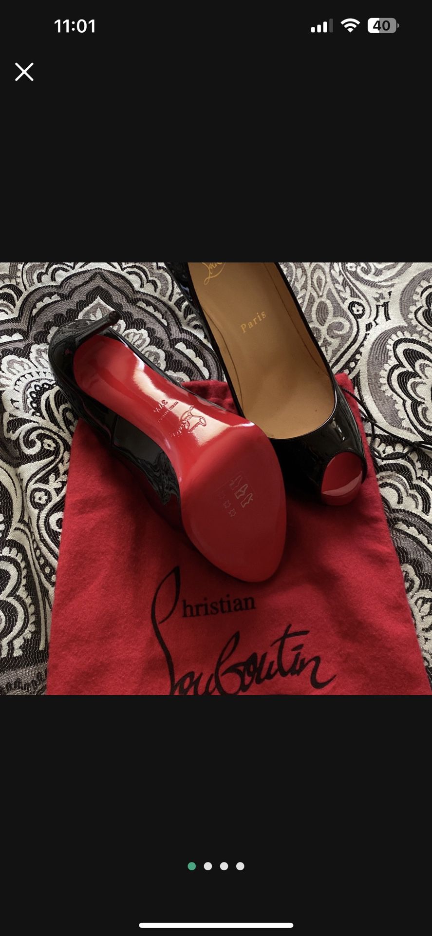 Christian Louboutin heels/Red bottoms *BRAND NEW* never worn.  