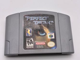 Perfect Dark Nintendo 64 N64 Authentic Game Cartridge Tested Working