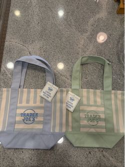 Trader Joe’s mini canvas tote bag