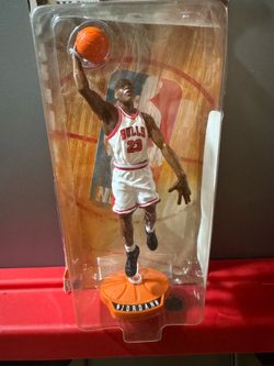 1998-99 MATTEL NBA SUPER STARS MICHAEL JORDAN (HOF) CHICAGO BULLS (WHITE) – NEW