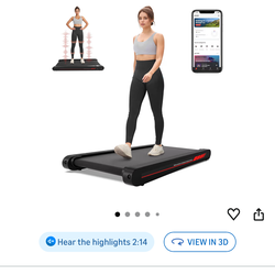 Portale walking pad with vibration