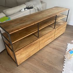 SET Coffee Table & Console  West Elm