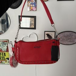 Ed Hardy Red Purse