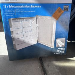 Commercial Electric 15 in. Telecommunication Enclosure 5516-VN New and Sealed