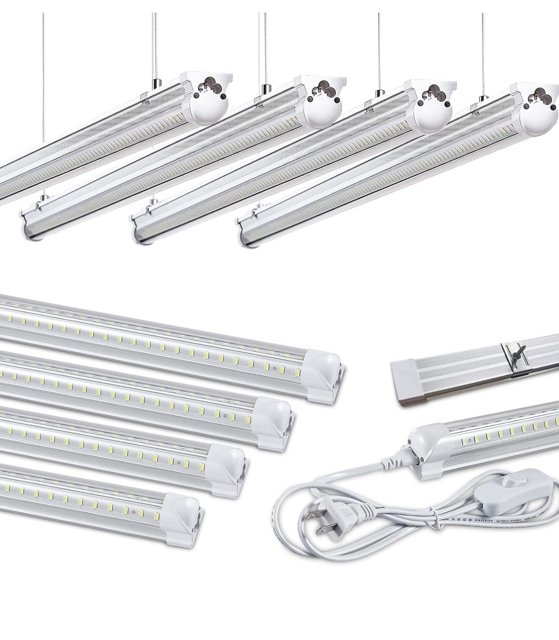 4FT LED SHOP LIGHTS(8Pack)